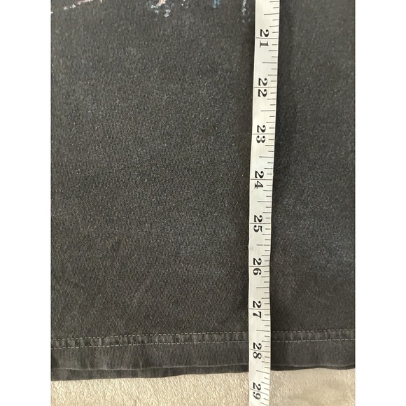 Post Malone Knight Tour Tee L Charcoal Big Ass Stadium Tour NEW *pinhole - Picture 6 of 8